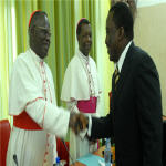 Le Cardinal Laurent Monsengwo Pasinya et les vques de la CENCO rencontrent le prsident Joseph Kabila le 25 Fvrier 2011