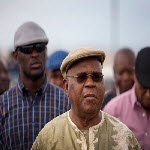 Etienne Tshisekedi  son arrive  Goma le 14.11.2011