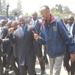 Joseph Kabila and Paul Kagame  Goma
