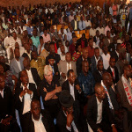 Quelques membres de l'opposition Congolaise dans la salle Fatima le 24/8/2011  Kinshasa