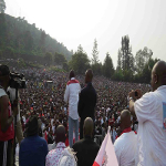 Vital Kamerhe  Goma lors de sa  Caravane de la paix 