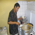 Soire couscous chez Tantelina RACHID le cuisinier international