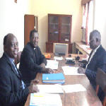 Abb Santedi, Mgr. Djomo et Mgr. Monsengwo