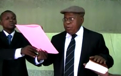 Etienne Tshisekedi s'inaugure comme prsident de la RD Congo