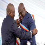 Flix Tshisekedi et Joseph Kabila lors de la crmonie d'investiture