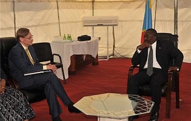 Joseph Kabila et Robert Zoellick  Goma