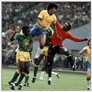 Les Lopards  la coupe du monde de 1974 en Allemagne