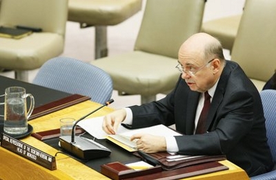 Roger Meece devant le Conseil de scurit de l'ONU
