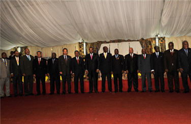 Leaders de la SADC  Kinshasa - Congo