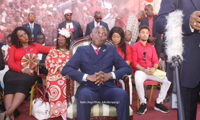 Vital Kamerhe lors du congrs de son parti UNC  Kinshasa, le 02/08/2018. Radio Okapi/Ph. John Bompengo