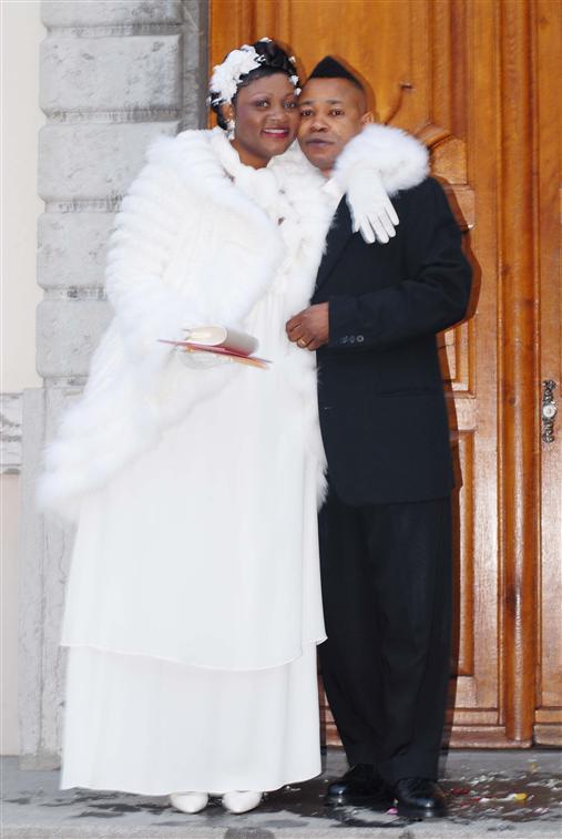 Mariage de Ridjana Kitoko  la tour de peiz suisse canton de vaud
