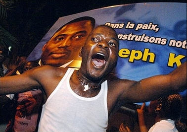 Supporters de Joseph Kabila