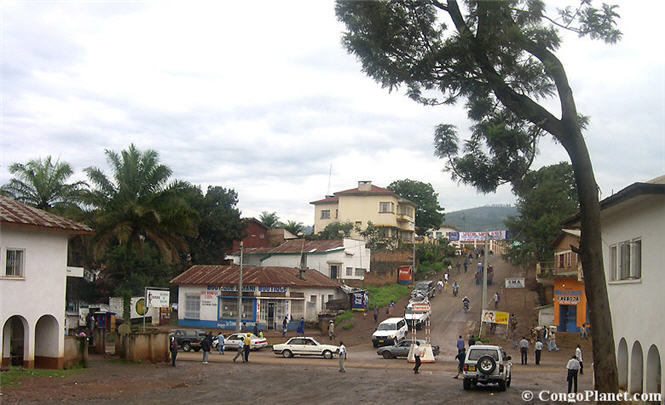 Bukavu prs de la cathdrale