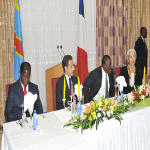 Nicolas Sarkozy et Joseph Kabila  Kinshasa