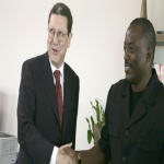 Alan Doss et Joseph Kabila