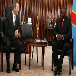 Ban Ki-moon et Vital Kamerhe