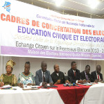 Des membres de la Ceni) le 24/02/2014 à Kinshasa