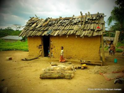 Un village du territoire de Beni, Nord-Kivu, o des prsums rebelles ADF ont perptr des massacres contre des civils. Mai 2015. Photo MONUSCO/Myriam Asmani