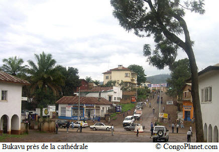 Bukavu prs de la cathdrale