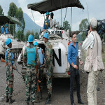 Des casques bleus de la Monusco prs de Goma au Nord-Kivu