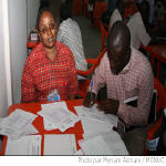 Cei officials count votes