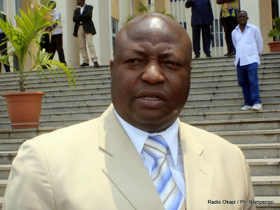 Clément Kanku, président du Mouvement pour le renouveau à Kinshasa le 15 mars 2011
