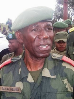 Le commandant de la 8è région militaire, le général-major Lucien Bahuma Ambamba, décédé samedi 30 août à Pretoria en Afrique du Sud de suite d'un Accident cardiovasculaire cérébral (AVC). Ph. FARDC