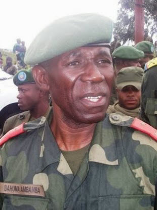 Le commandant de la 8 rgion militaire, le gnral-major Lucien Bahuma Ambamba, dcd samedi 30 aot  Pretoria en Afrique du Sud de suite d'un Accident cardiovasculaire crbral (AVC). Ph. FARDC