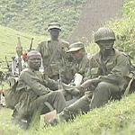Soldats congolais au Nord-Kivu