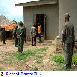 Soldats congolais a Bunia