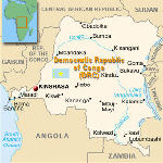 Carte du Congo - Kinshasa