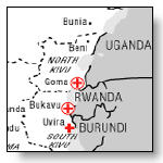 La Rpublique dmocratique du  Congo (RDC) a ferm ses frontires avec l'Ouganda pour prvenir  d'une ventuelle propagation de la mortelle fivre hmorragique  Ebola.