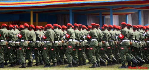 Militaires, policiers congolais