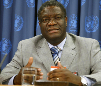 Le docteur Denis Mukwege