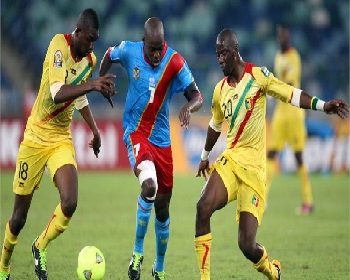 Les Lopards du Congo face au Mali  la Can 2013