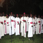 Des évêques congolais membres de la Cenco le 23/6/2011 au centre Nganda à Kinshasa