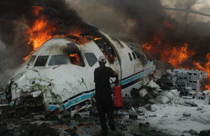 Avion d'Hewa Bora Airways crashe  Goma