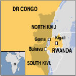 Carte du Kivu