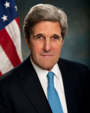  Le secrétaire d'État américain John Kerry