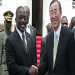 Joseph Kabila et Ban Ki-moon