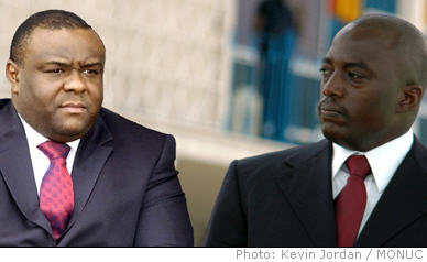 Joseph Kabila et Jean-Pierre Bemba