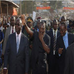 Joseph Kabila arrive  Bukavu le 25 mai 2008