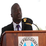 Joseph Kabila lors de son discours d?investiture le 20/12/2011 à Kinshasa