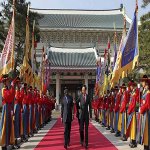 Joseph Kabila et Lee Myung Bak en 2010