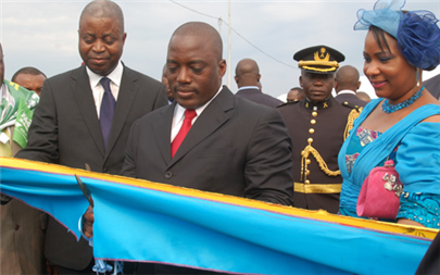 Joseph Kabila, Adolphe Muzito et Olive Lembe Kabila