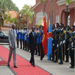 Joseph Kabila et Eduardo Dos Santos