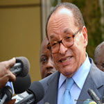 Léon Kengo Wa Dondo, président du Senat congolais le 17/06/2015