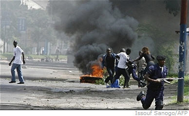 Kinshasa: violence pendant les elections