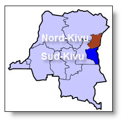 Le Nord et le Sud Kivu