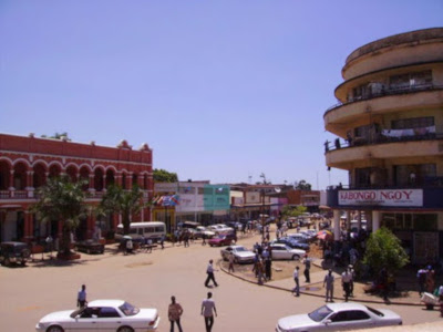 Une vue du centre ville de Lubumbashi